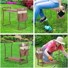 Load image into Gallery viewer, Garden Kneeler and Folding Stool