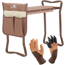 Load image into Gallery viewer, Garden Kneeler and Folding Stool
